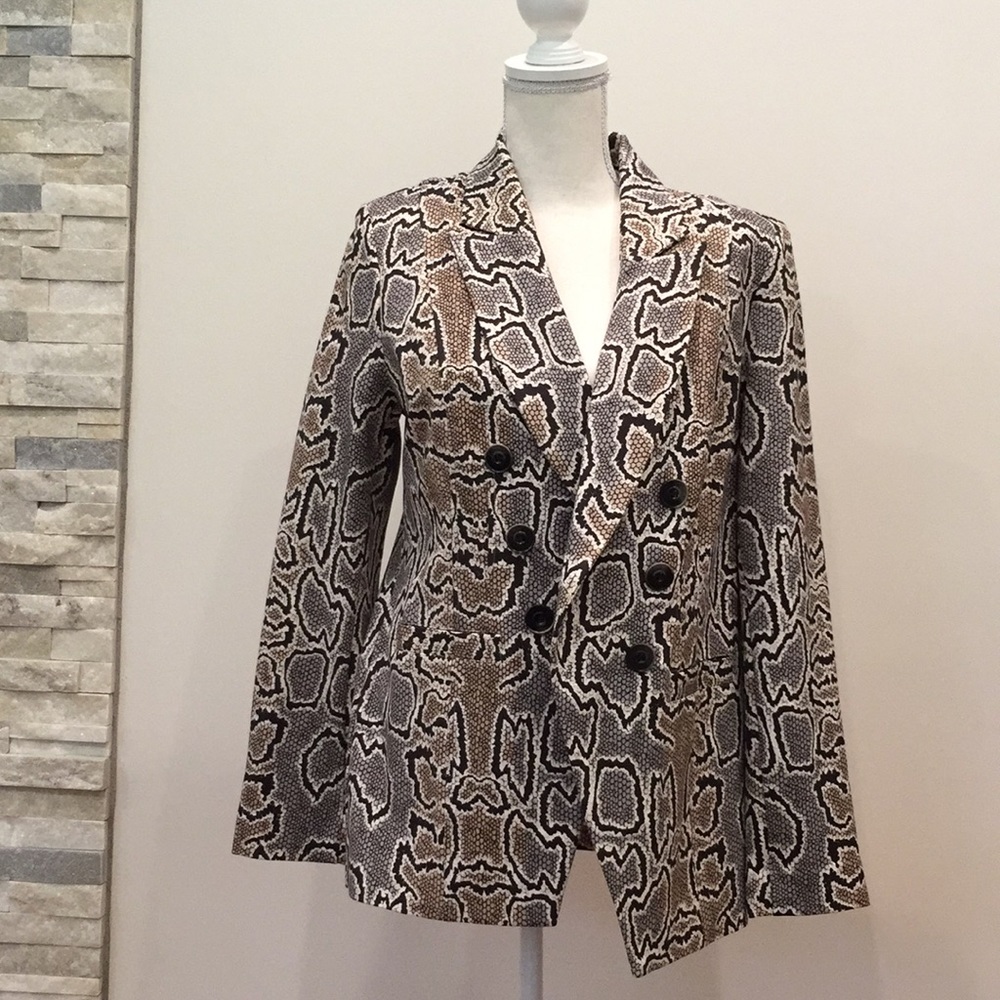 CAbi Python Blazer size 8